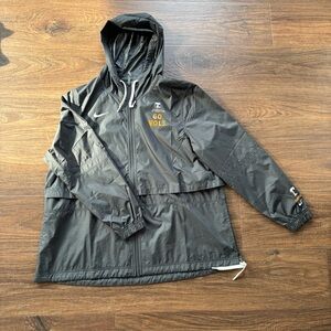 Nike Vols Black and Orange Windbreaker Jacket size L